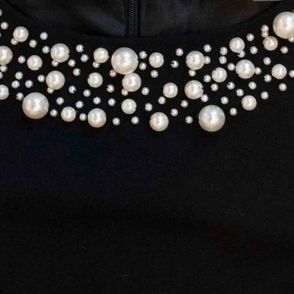 Marc New York Pearl Collar Shift Dress size 12 - Picture 5 of 11